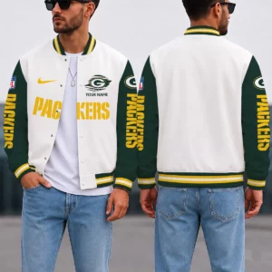 Limited Edition – Customized NFL Green Bay Packers Satin Varsity & Baseball Jacket