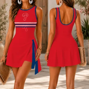Limited Edition – Customized MLB Philadelphia Phillies Women’s Summer Skort Dress