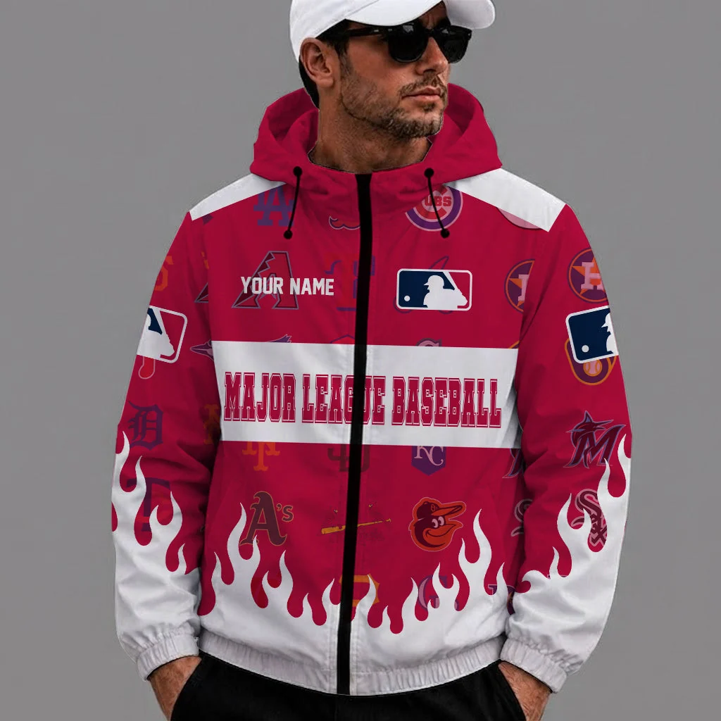 Limited Edition – Customized MLB All Teams Windbreaker Jacket