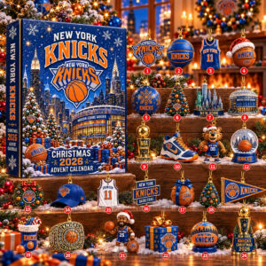 New York Knicks 80th Anniversary 2026 Advent Calendar Christmas Gifts For Him