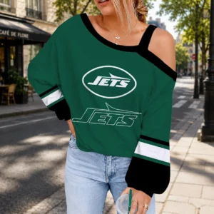 Limited Edition – Customized NFL New York Jets Drop Shoulder Sweatshirt