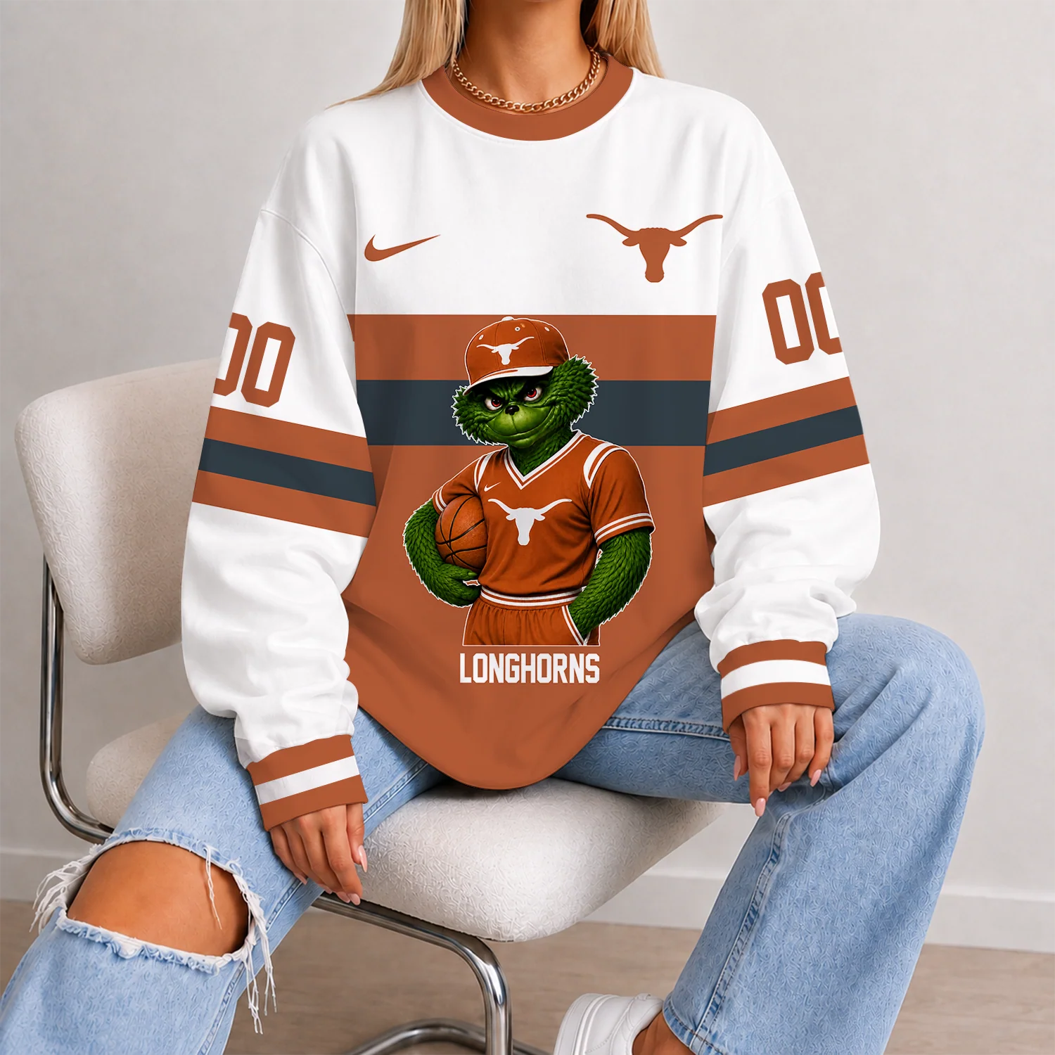 Limited Edition Customized NCAA Texas Longhorns Unisex Sweatshirt