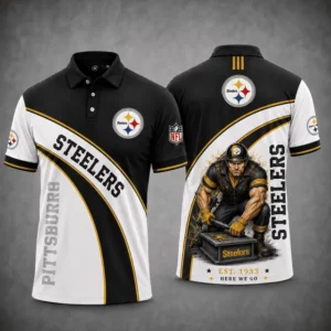 Limited Edition – Customized NFL Pittsburgh Steelers Polo Shirt