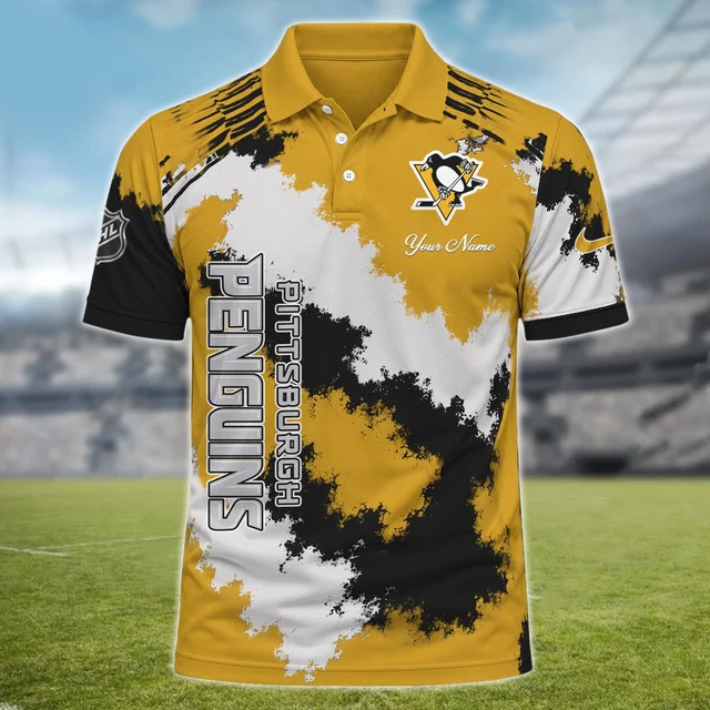Limited Edition – Customized NHL Pittsburgh Penguins Polo Shirt