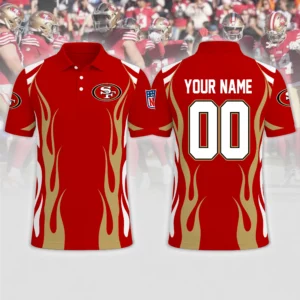 Limited Edition – Customized NFL San Francisco 49Ers Polo Shirt