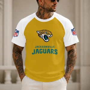Limited Edition – Customized NFL Jacksonville Jaguars Raglan Tee