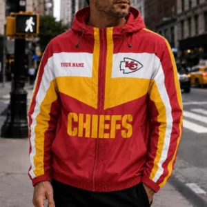 Limited Edition – Customized NFL Kansas City Chiefs Windbreaker Jacket