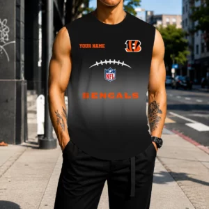 Limited Edition – Customized NFL Cincinnati Bengals Men’s Gym Shirt