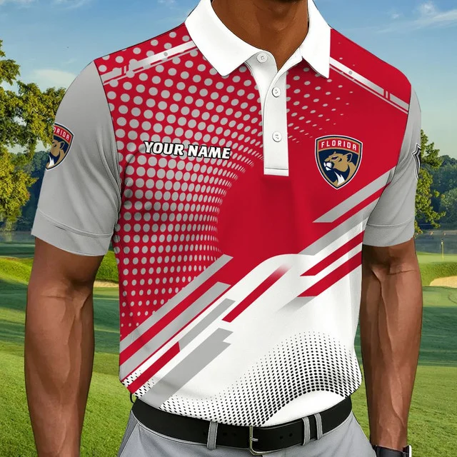 Limited Edition – Customized NHL Florida Panthers Polo Shirt