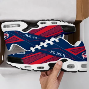 Limited Edition – Customized NHL Columbus Blue Jackets Air Max Plus Sneakers