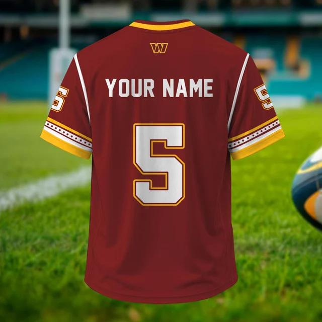 Limited Edition – Customized NFL Washington Commanders T-Shirt, Hoodie, Zip Hoodie - Image 3
