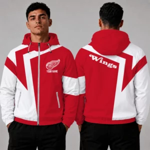 Limited Edition – Customized NHL Detroit Red Wings Windbreaker Jacket