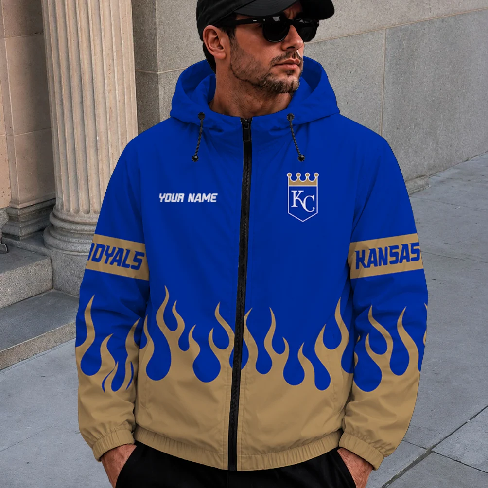 Limited Edition – Customized MLB Kansas City Royals Windbreaker Jacket