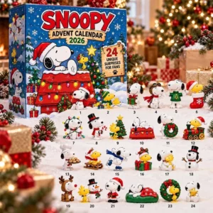 Snoopy Peanuts Holiday Advent Calendar 2026 Xmas Countdown Gifts For Snoopy Lover
