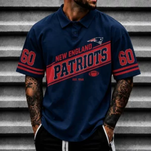 Limited Edition – Customized NFL New England Patriots Polo Shirt