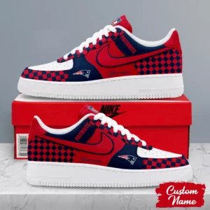 Limited Edition – Customized NFL New England Patriots Af1 Shoes