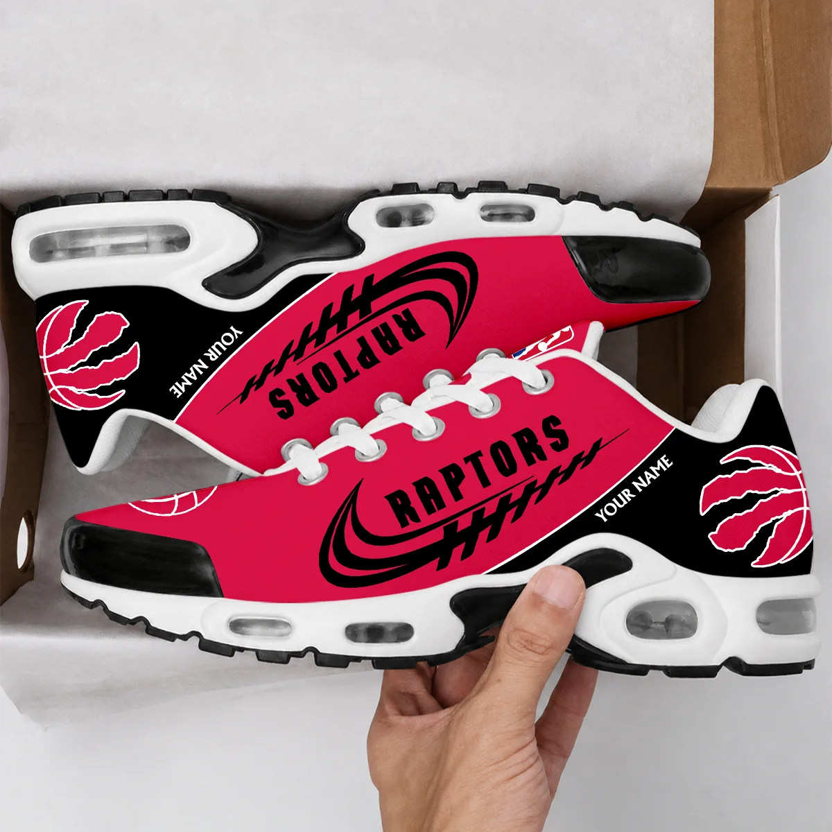 Limited Edition – Customized NBA Toronto Raptors Air Max Plus Sneakers