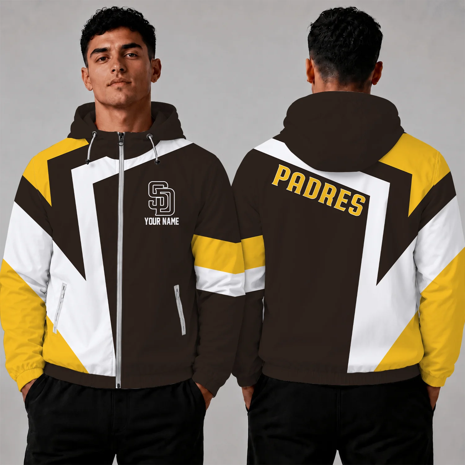 Limited Edition – Customized MLB San Diego Padres Windbreaker Jacket