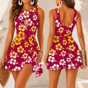 Limited Edition – Customized Ncaa Arizona State Sun Devils Women’s Summer Skort Dress