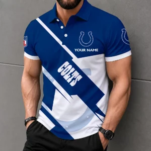 Limited Edition – Customized NFL Indianapolis Colts Polo Shirt
