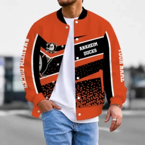 Limited Edition – Customized NHL Anaheim Ducks Satin Varsity Jacket & Baseball Jacket