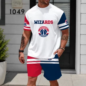 Limited Edition – Customized NBA Washington Wizards Unisex T-Shirt & Shorts Set