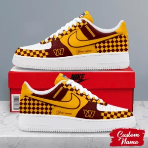 Limited Edition – Customized NFL Washington Commanders Af1 Shoes