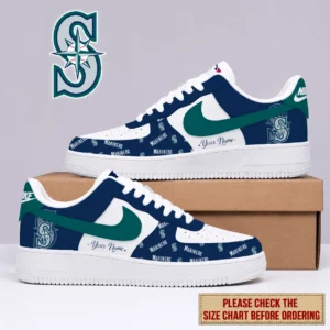 Limited Edition – Customized MLB Seattle Mariners Af1 Shoes