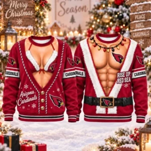 Limited Edition – Customized NFL Arizona Cardinals Christmas Unisex Sweatshirt