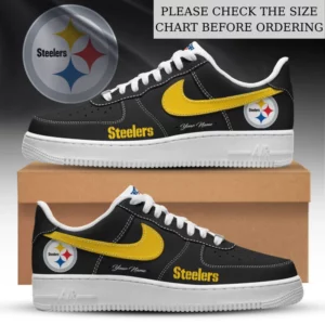 Limited Edition – Customized NFL Pittsburgh Steelers Af1 Shoes