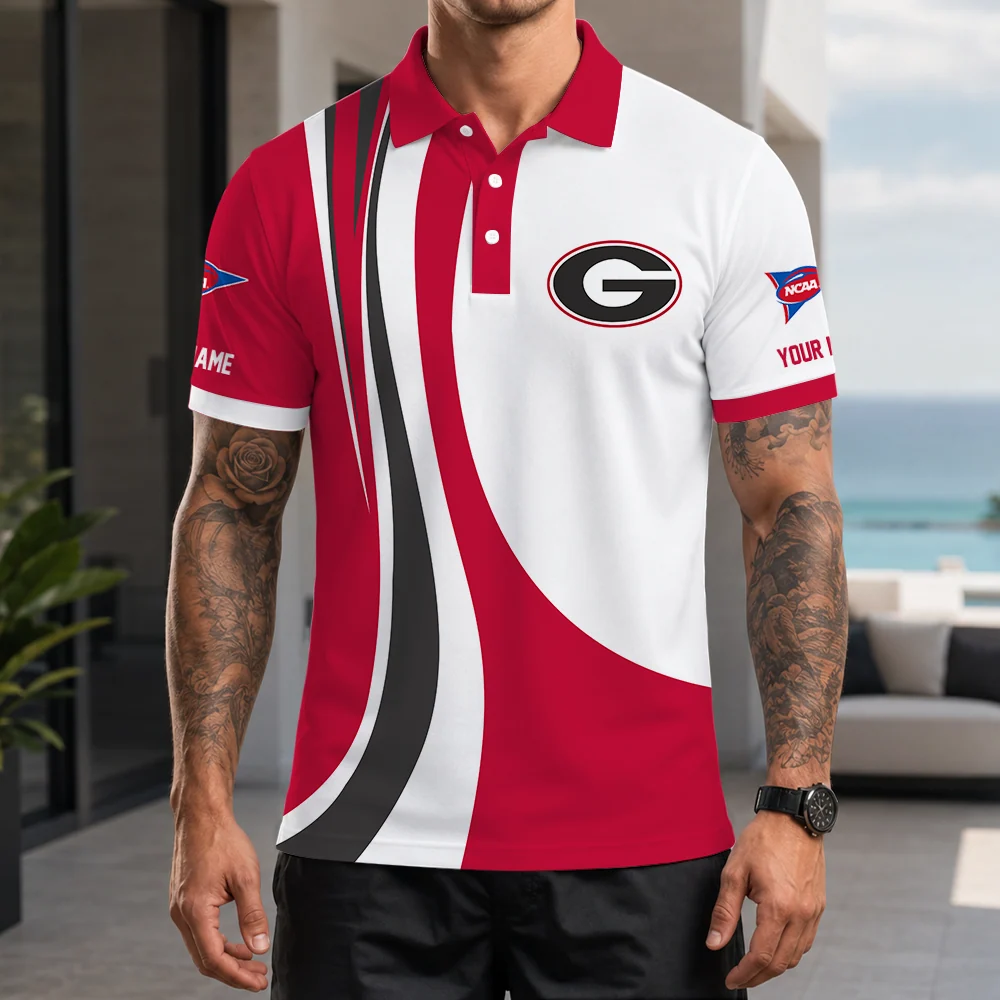 Limited Edition – Customized NCAA Georgia Bulldogs Polo Shirt