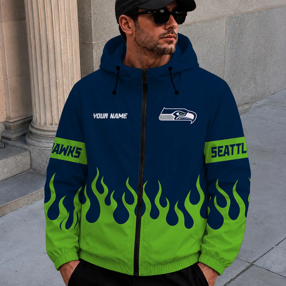 Limited Edition – Customized NFL Seattle Seahawks Windbreaker Jacket