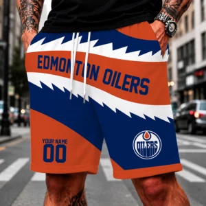 Limited Edition – Customized NHL Edmonton Oilers Short Pants