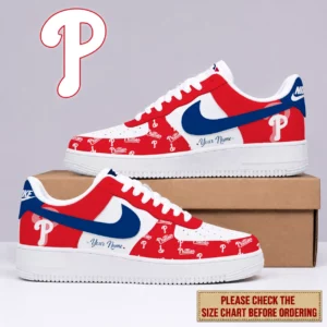 Limited Edition – Customized MLB Philadelphia Phillies Af1 Shoes