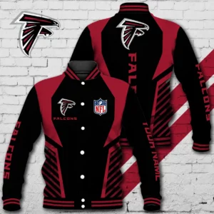 Limited Edition – Customized NFL Atlanta Falcons Satin Varsity & Baseball Jacket