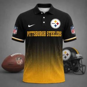 Limited Edition – Customized NFL Pittsburgh Steelers Polo Shirt