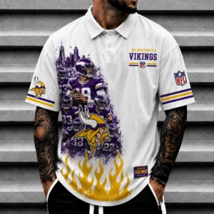 Limited Edition – Customized NFL Minnesota Vikings Polo Shirt