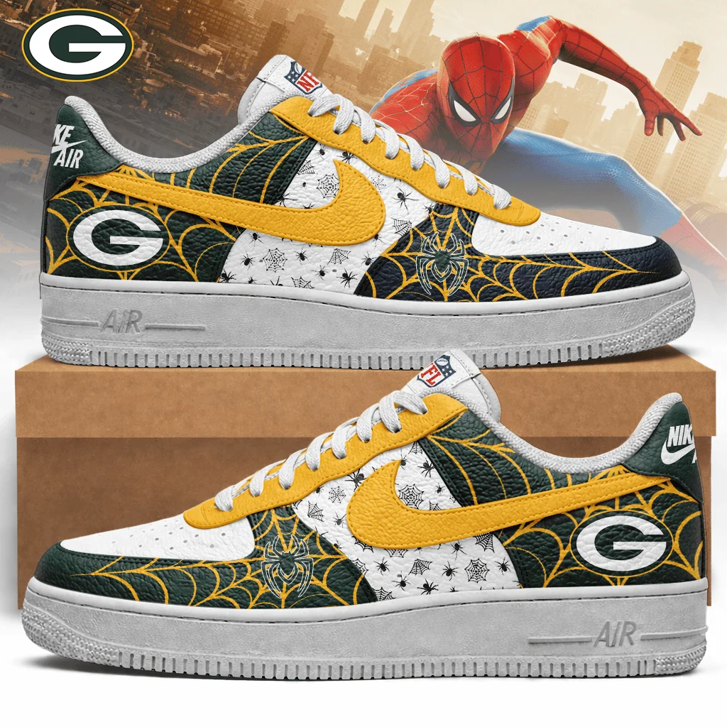 Limited Edition – Customized NFL Green Bay Packers Af1 Shoes