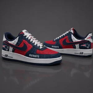 Limited Edition – Customized NFL New England Patriots X Spider Air force 1 Shoes
