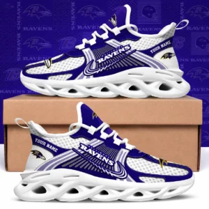 Limited Edition – Customized NFL Baltimore Ravens Max Soul Shoes
