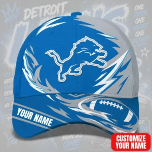 Limited Edition – Customized NFL Detroit Lions Classic Cap