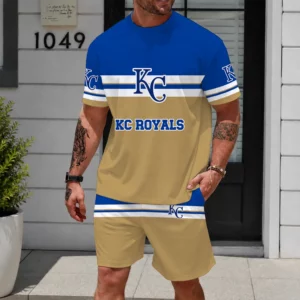 Limited Edition – Customized MLB Kansas City Royals Unisex T-Shirt & Shorts Set