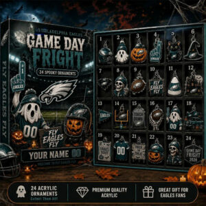 Philadelphia Eagles Halloween 2026 Advent Calendar Philadelphia Eagles Football Decor Gift Idea