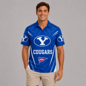 Limited Edition – Customized NCAA Byu Cougars Polo Shirt