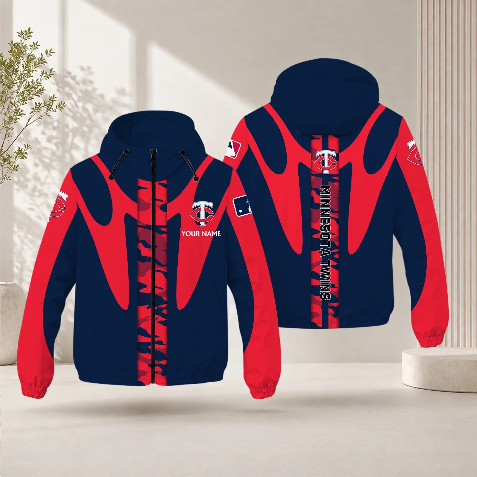 Limited Edition – Customized MLB Minnesota Twins Windbreaker Jacket