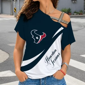 Limited Edition – Customized NFL Houston Texans Shoulder Shirt