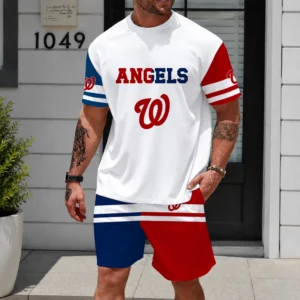 Limited Edition – Customized MLB Washington Nationals Unisex T-Shirt & Shorts Set