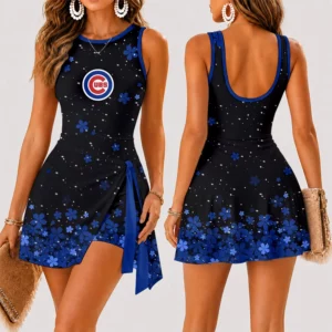 Limited Edition – Customized MLB Chicago Cubs Women’s Summer Skort Dress