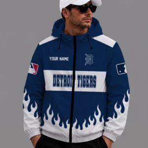 Limited Edition – Customized MLB Detroit Tigers Windbreaker Jacket