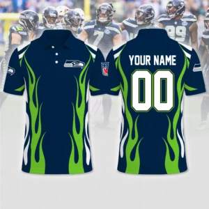 Limited Edition – Customized NFL Seattle Seahawks Polo Shirt